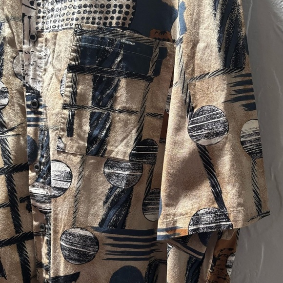 Expressions Multicolor Abstract Shirt - Picture 5 of 10